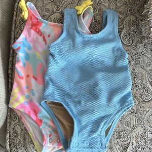 Set of 2 bathing suits( 3-6 months)